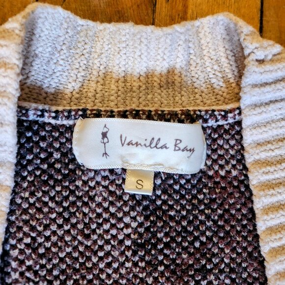 Vanilla Bay Patterned Sweater Cardigan - Picture 3 of 3